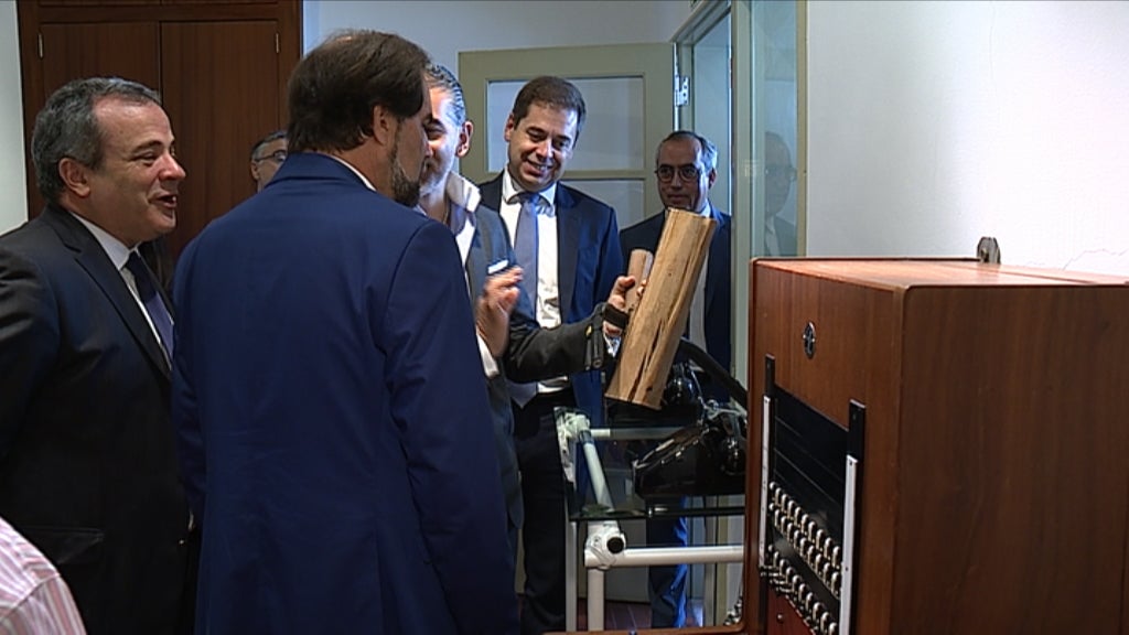 Visita às instalações do call center da Altice