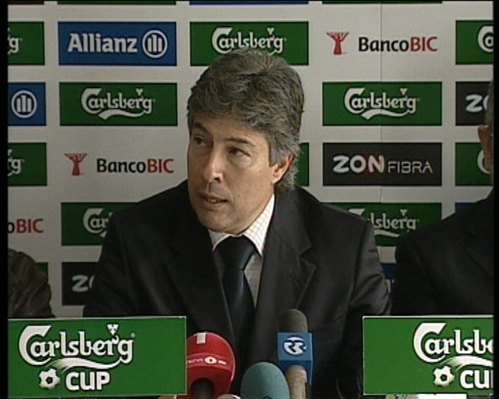 Conferência de imprensa de Vítor Pereira