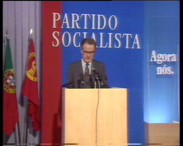 Conferência de imprensa de Jorge Sampaio