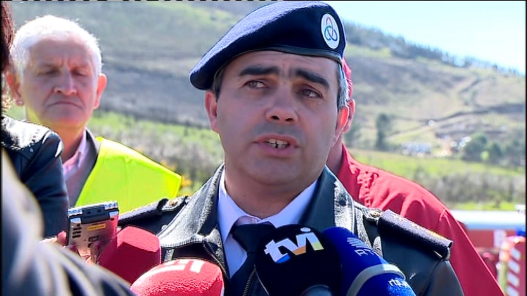 Explosão numa fábrica de pirotecnia em Avões