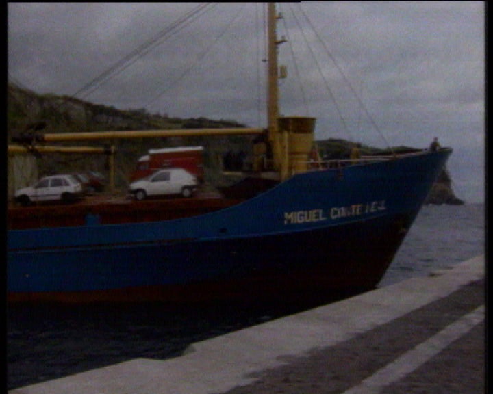 Inauguração do porto das Flores