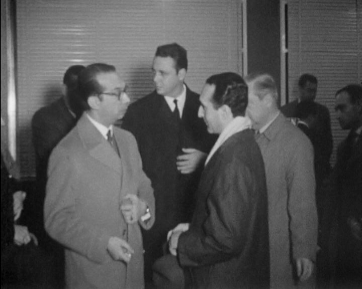 Chegada de Correia de Oliveira a Lisboa