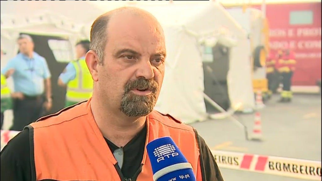 Incêndio florestal em Mação