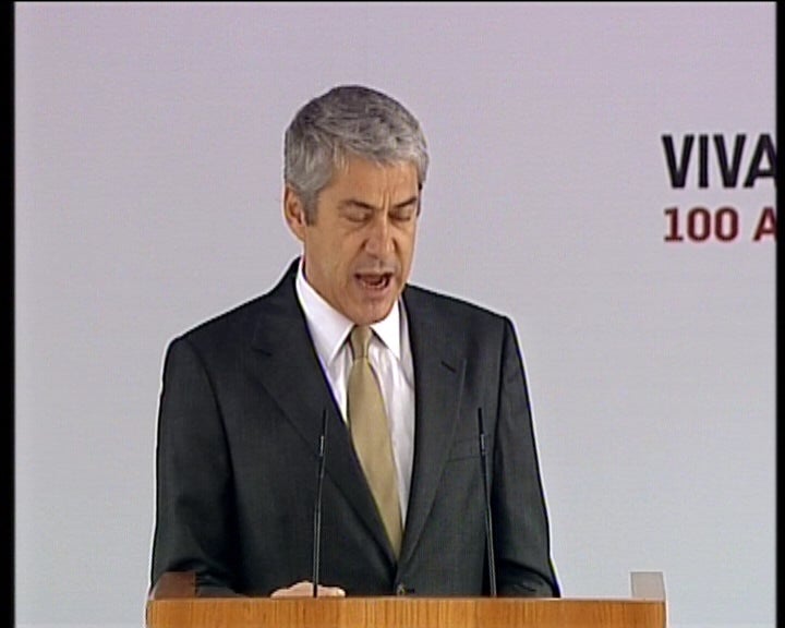 Discurso de José Sócrates