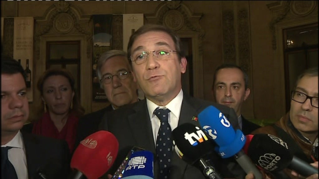 Declarações de Passos Coelho