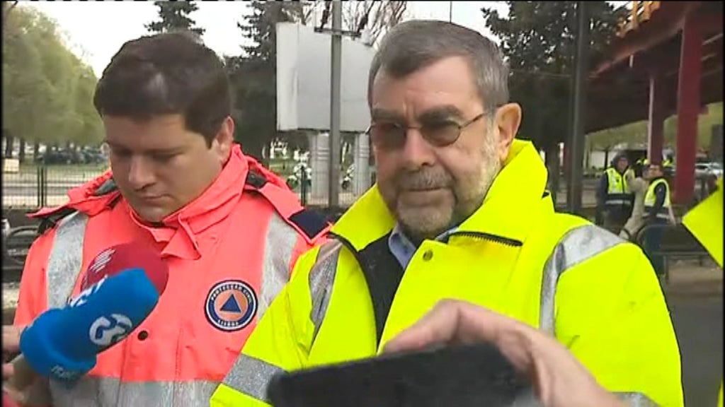 Colisão no viaduto de Alcântara