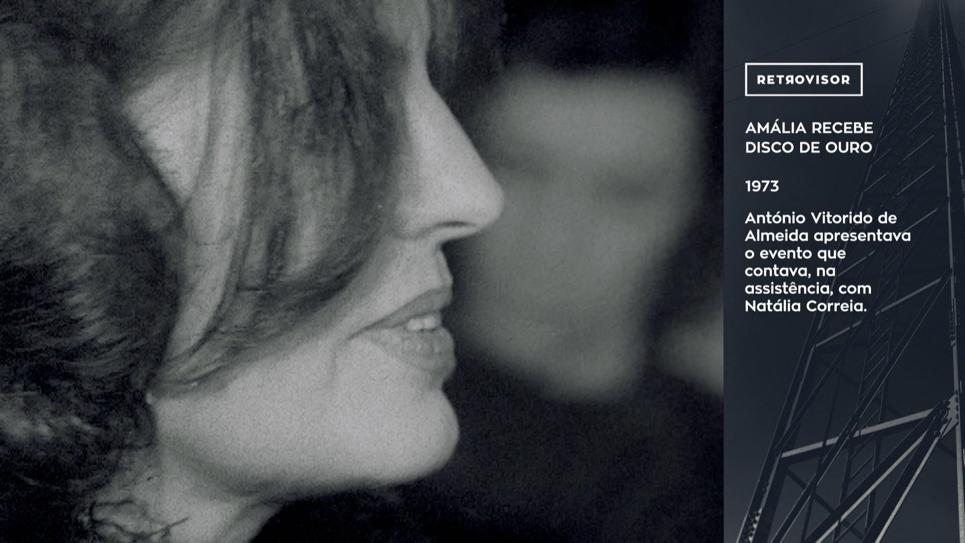 Amália Recebe Disco de Ouro