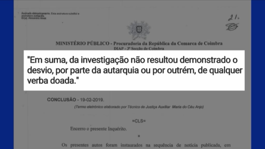 Processo sobre Pedrógão arquivado