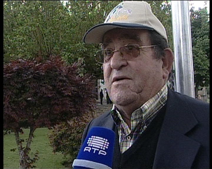 Inauguração do monumento aos heróis do ultramar