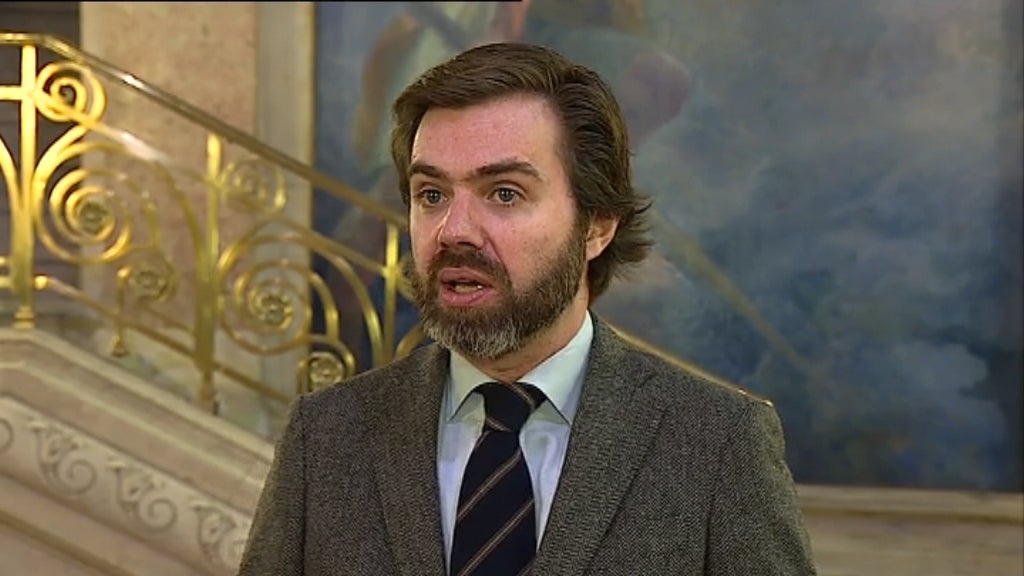 Conferência de imprensa de João Almeida