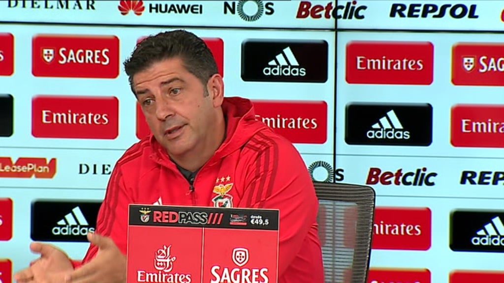 Declarações de Rui Vitória