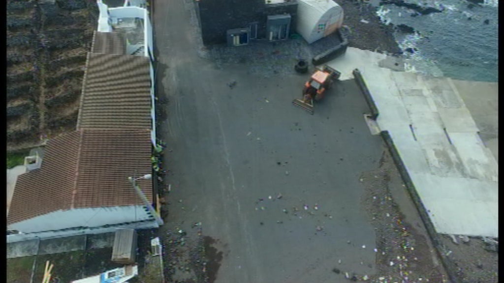 Efeitos do temporal na Ilha do Pico