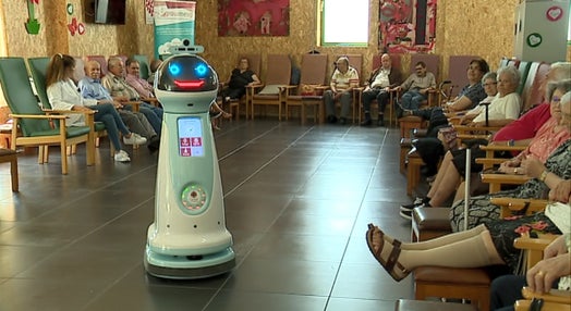 Interação de idosos com robots