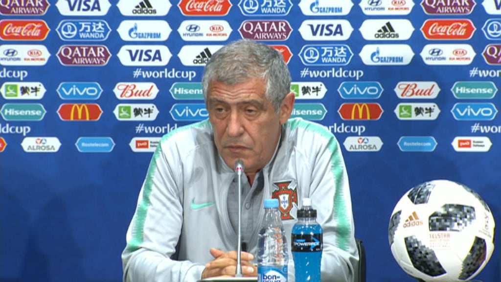 Mundial 2018: Declarações de Fernando Santos