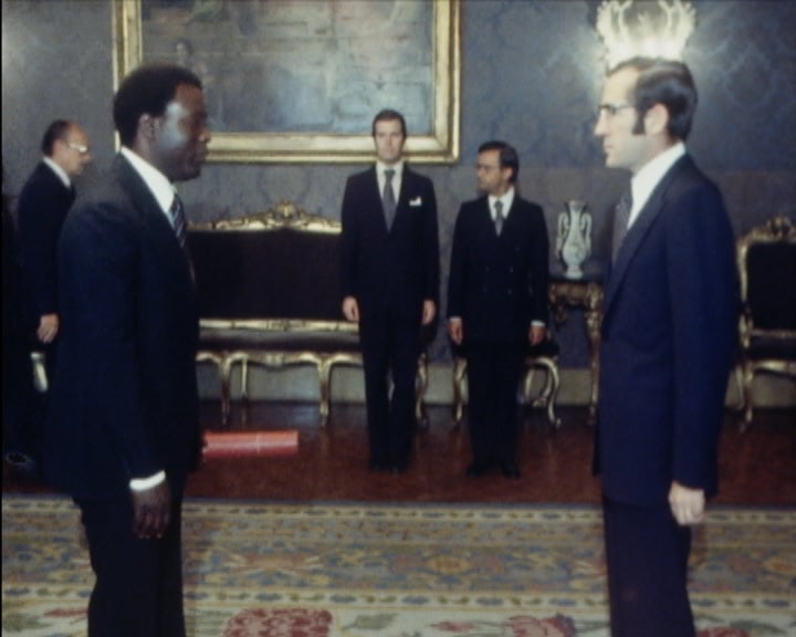 Entrega das credenciais do embaixador Bonifácio Zulu