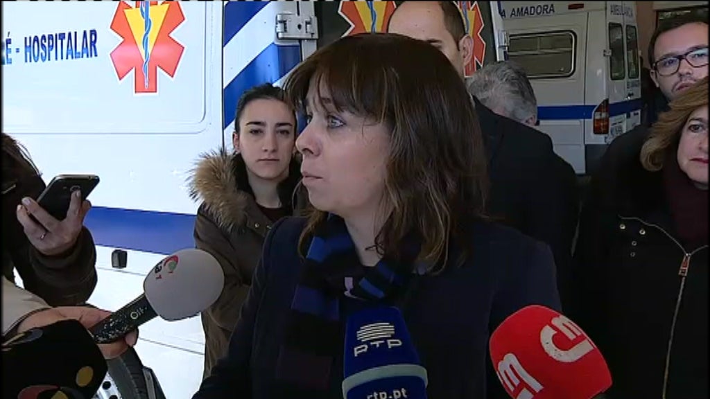 Catarina Martins visita Hospital Amadora-Sintra