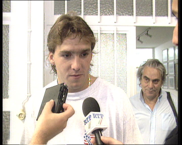 Primeiro treino de Yuran no Porto