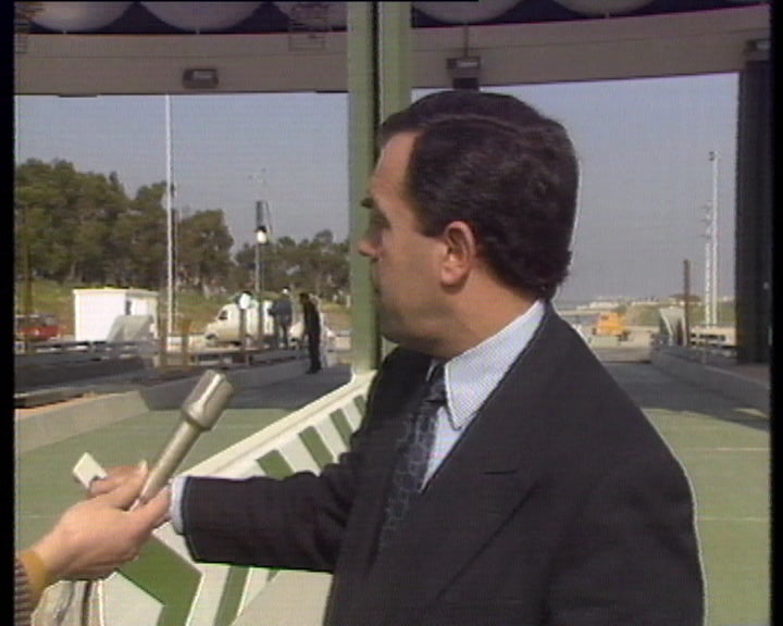 Identifcador de pagamento de portagem