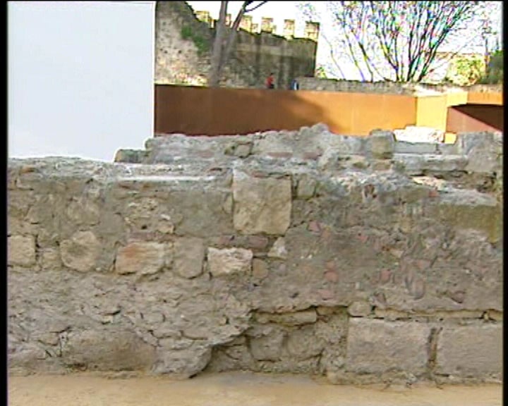 Núcleo arqueológico no castelo de São Jorge