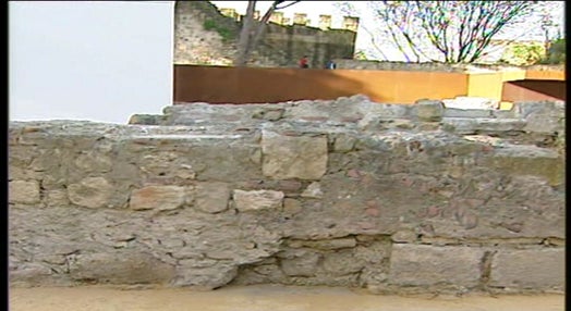 Núcleo arqueológico no castelo de São Jorge