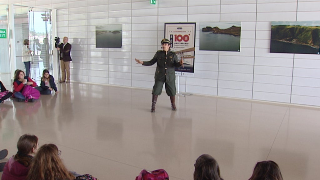 Banda Desenhada Travessia Aérea