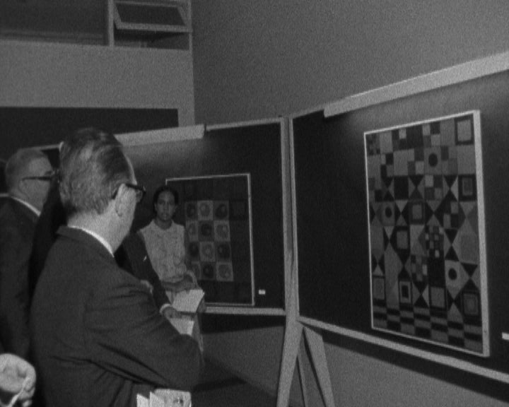 Exposição de Manuel Cargaleiro em Lourenço Marques