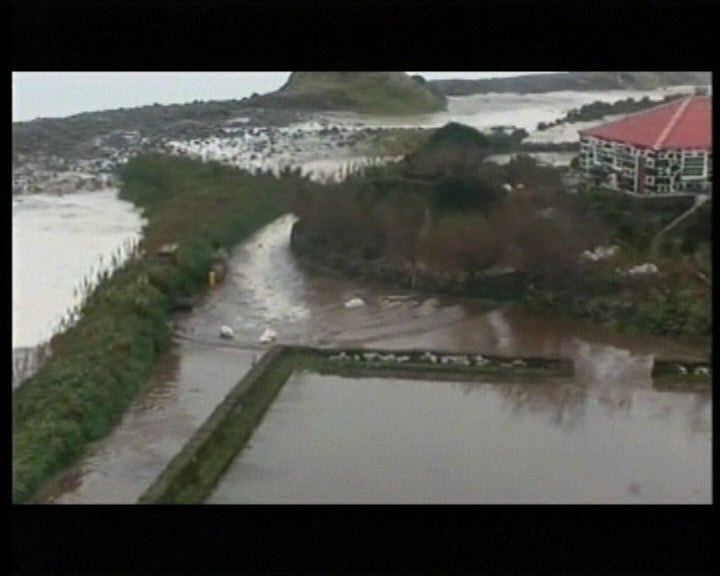 Mau tempo na Ilha de São Jorge
