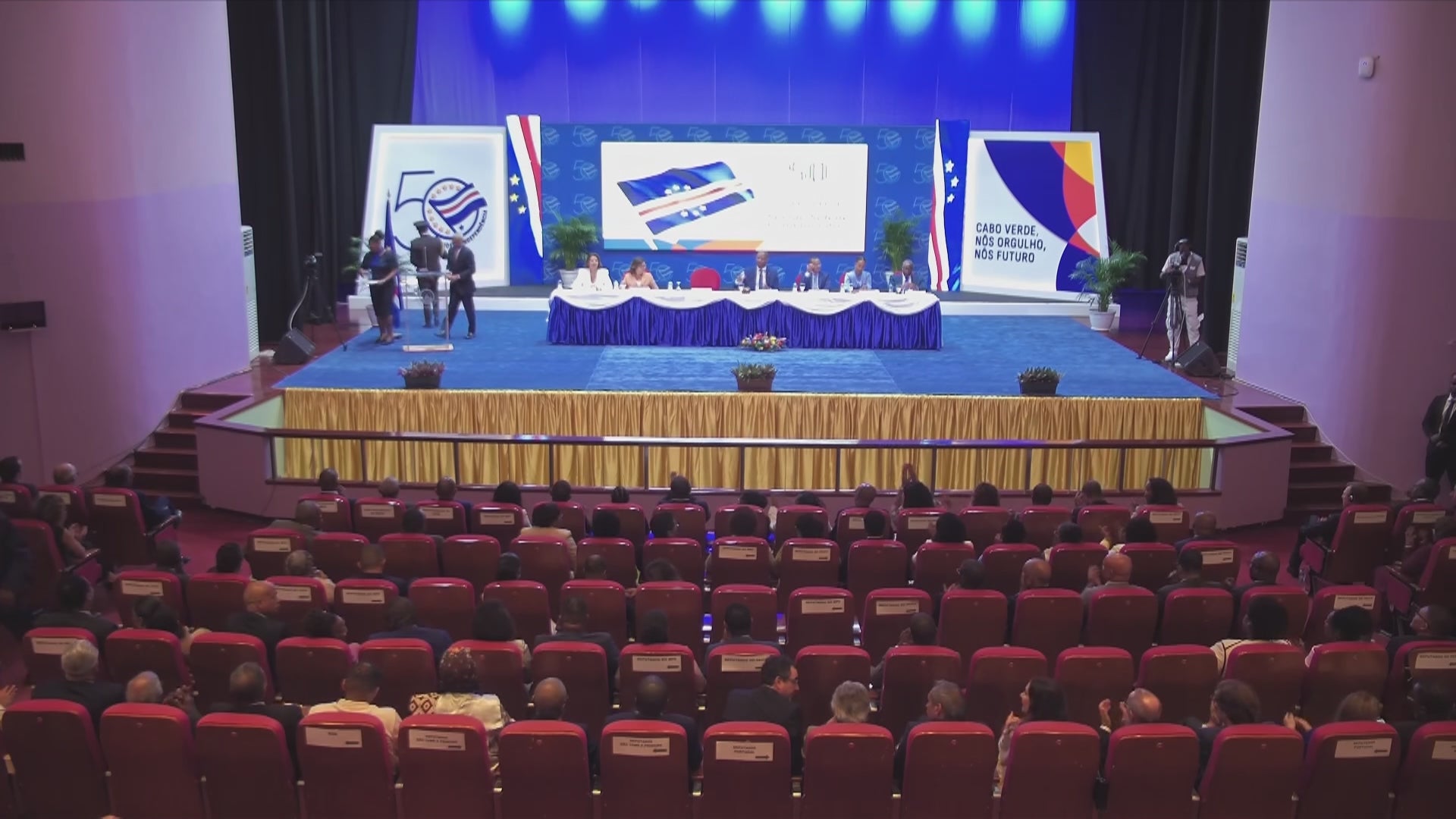 Marcelo Rebelo de Sousa em Cabo Verde