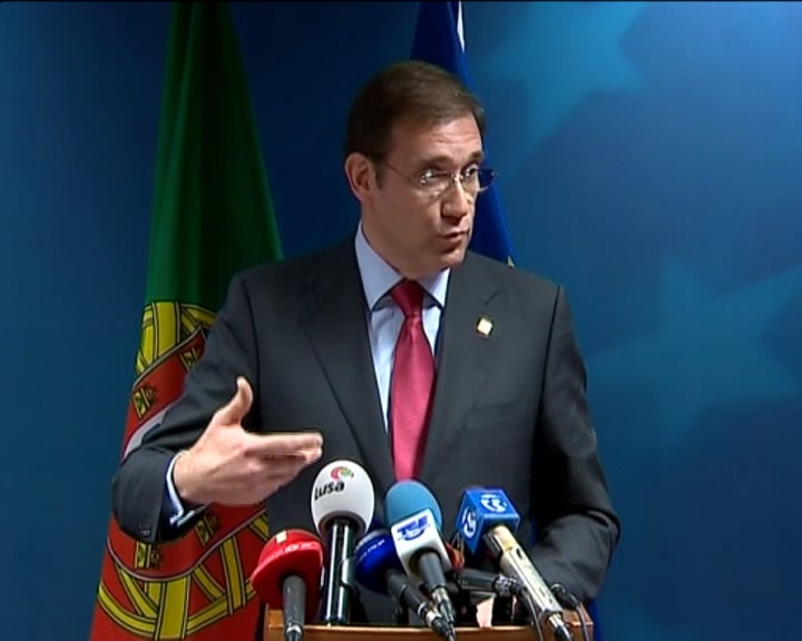 Pedro Passos Coelho no Conselho Europeu