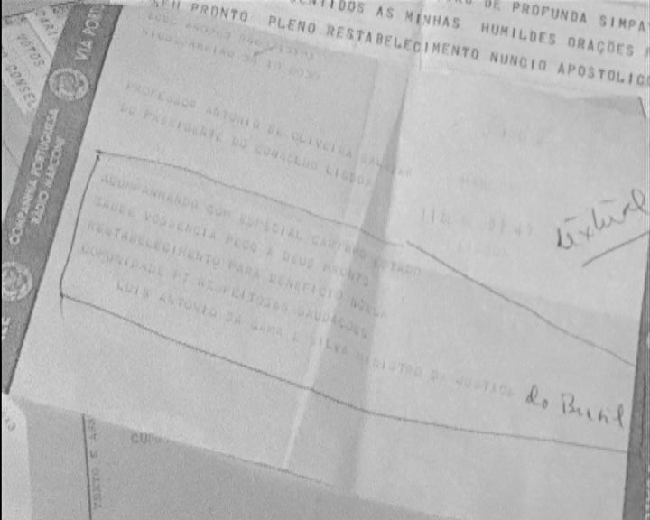 Cartas e telegramas enviadas a António de Oliveira Salazar