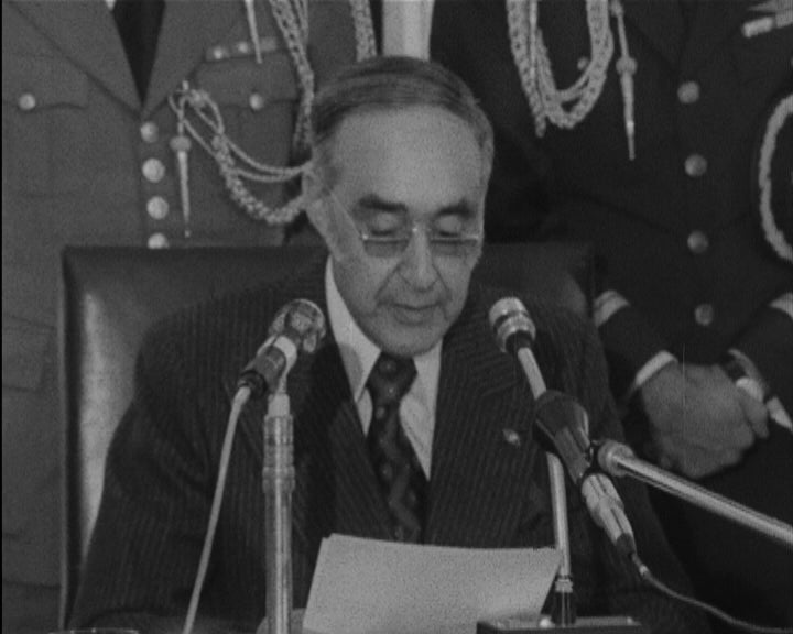 António de Spínola e representantes de Angola