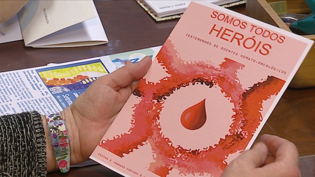 Livro “Somos todos heróis” da Associação de Leucemia
