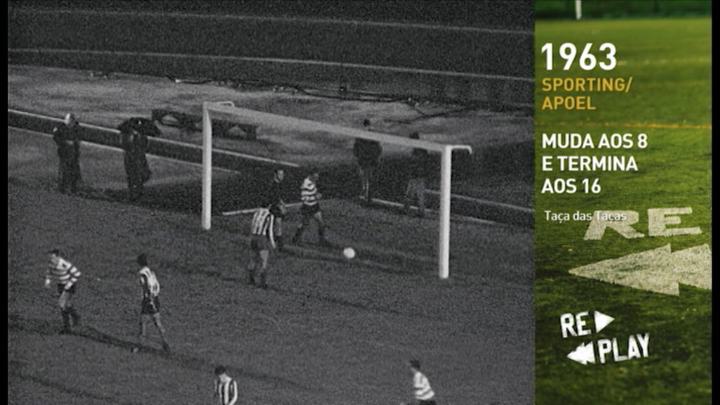 1963 Sporting/Apoel: Muda aos 8 e termina aos 16