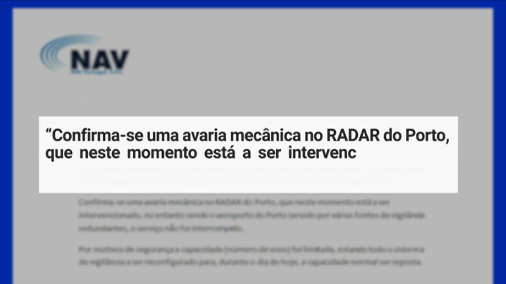 Avaria de Radar no Aeroporto