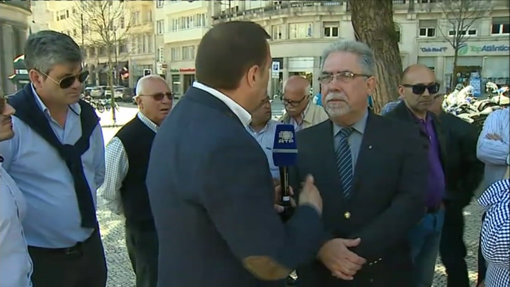 Protesto dos taxistas