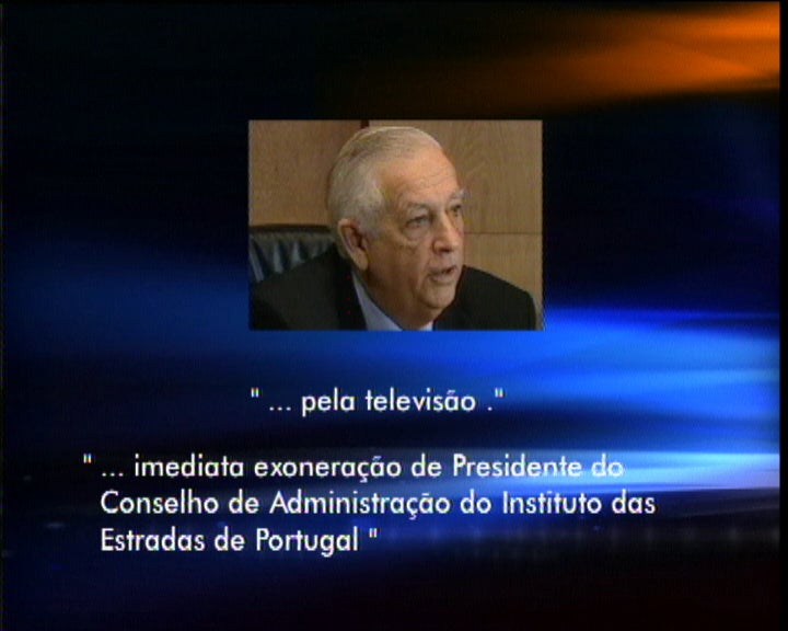 Presidente do Instituto das Estradas pede demissão