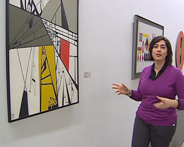 Exposição de pintura no Chiado