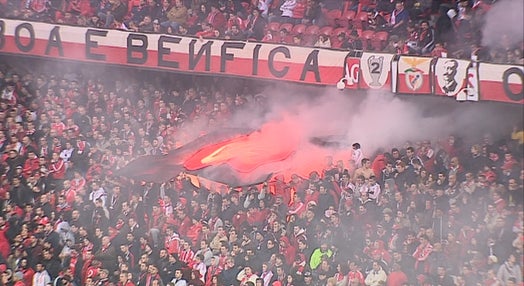 Futebol: Segurança no Benfica vs Porto