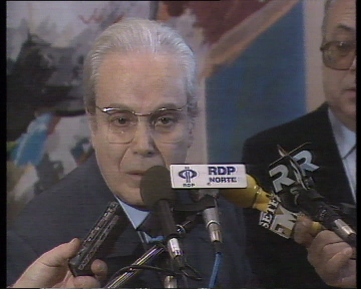 Conferência de imprensa de Pérez de Cuellar