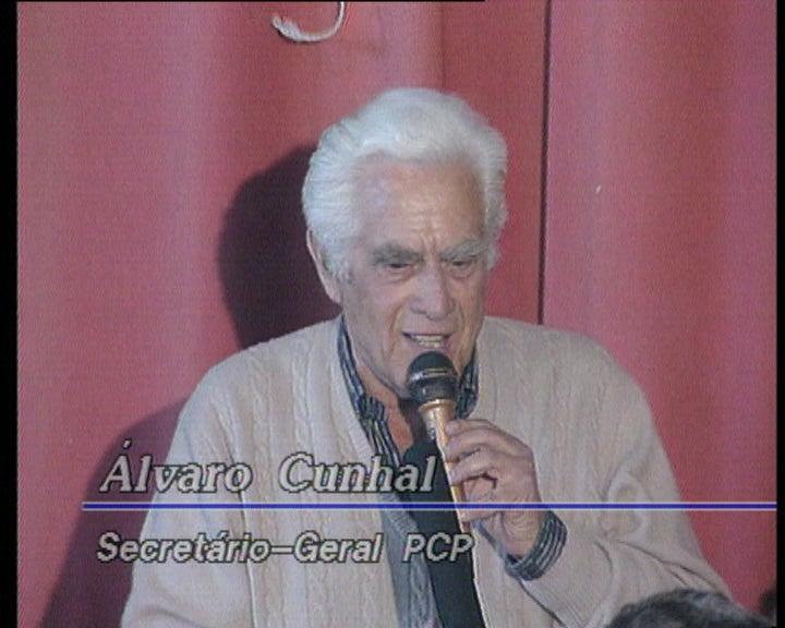Visita de Álvaro Cunhal a Constância