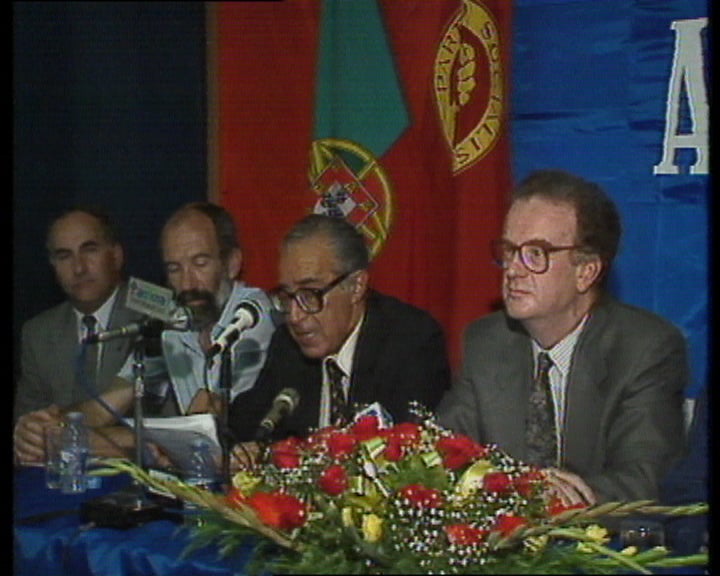 Conferência de imprensa de Jorge Sampaio