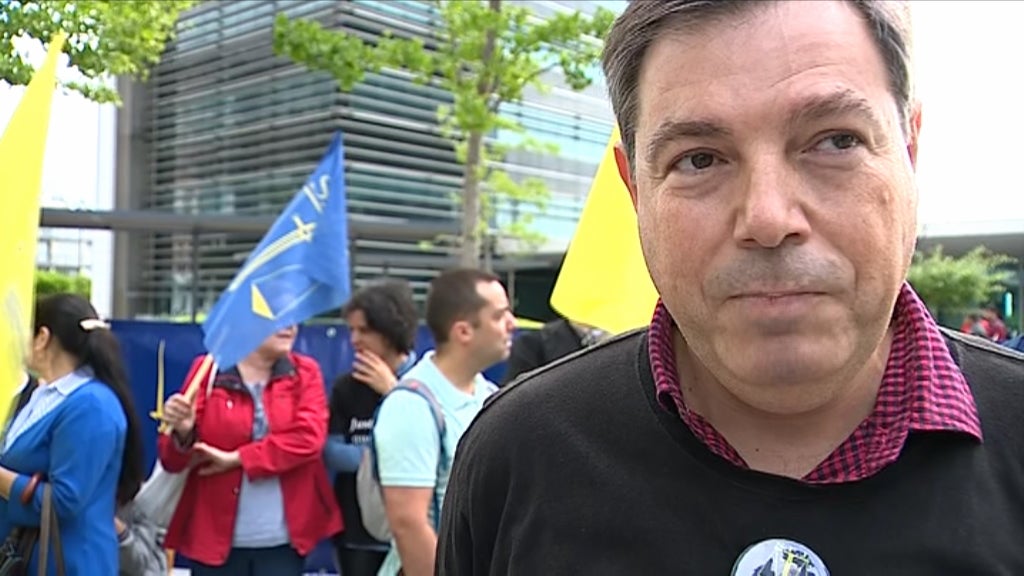 Oficiais de justiça em greve