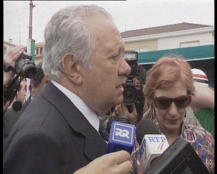 Conferência de imprensa de Mário Soares