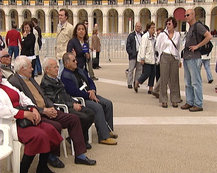 Segurança durante visita Papal