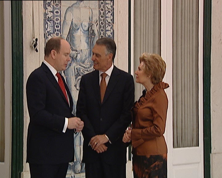 Príncipe Alberto II em Portugal