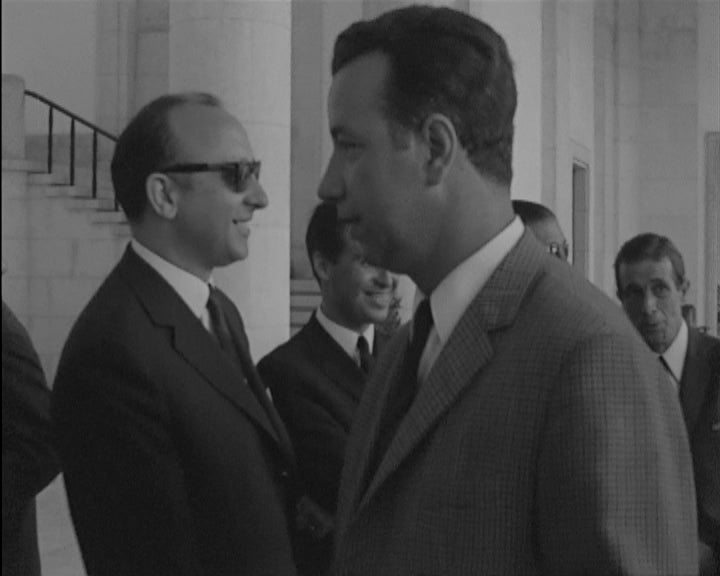 Participantes nos Jogos Luso-Brasileiros com Subsecretário do Desporto