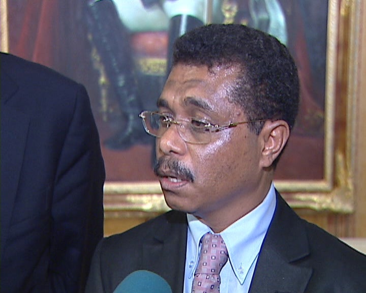 Assinatura de protocolo com Timor Leste