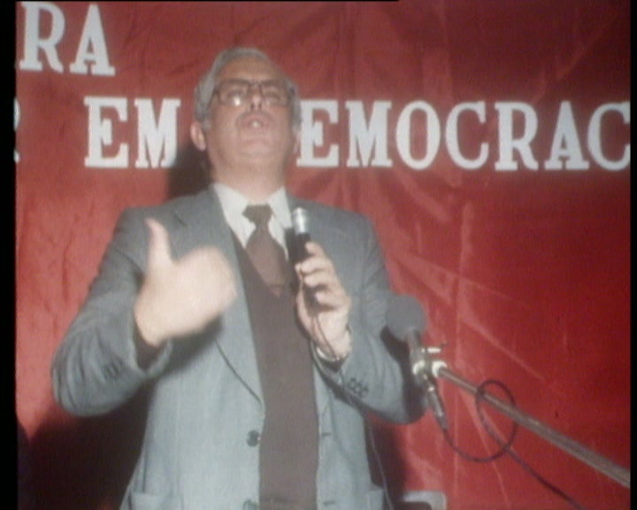 Campanha eleitoral de Carlos Brito em Coimbra