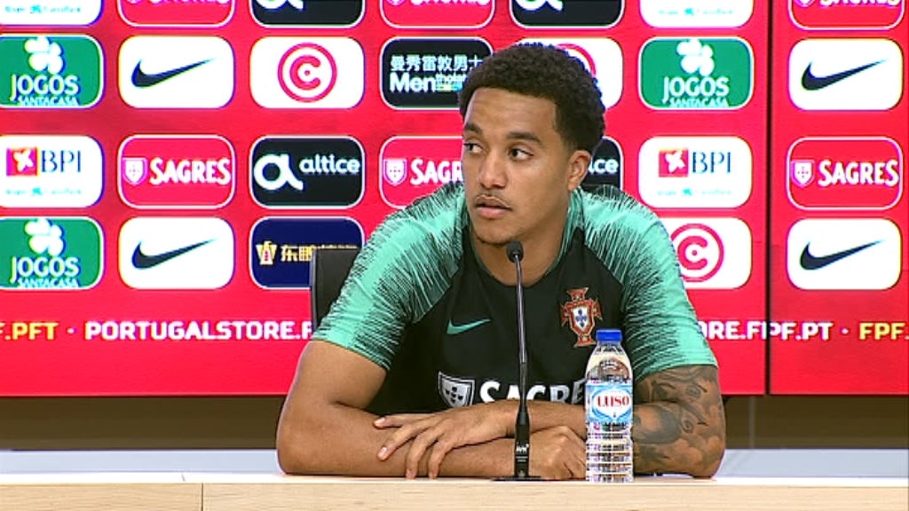 Futebol: treino da Seleção Nacional de Portugal