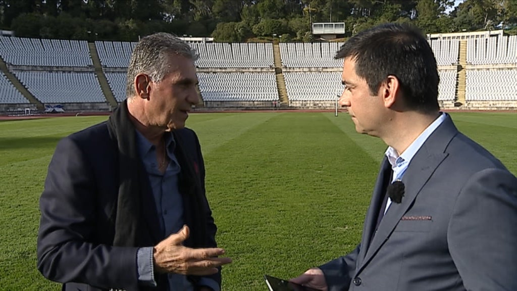 Entrevista exclusiva RTP a Carlos Queiroz